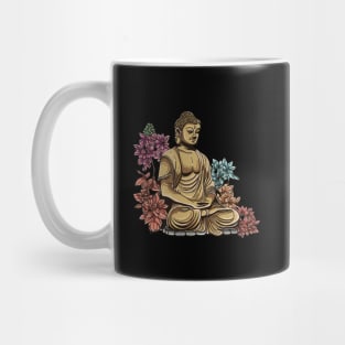 Buddha Purnima With Flower Mug